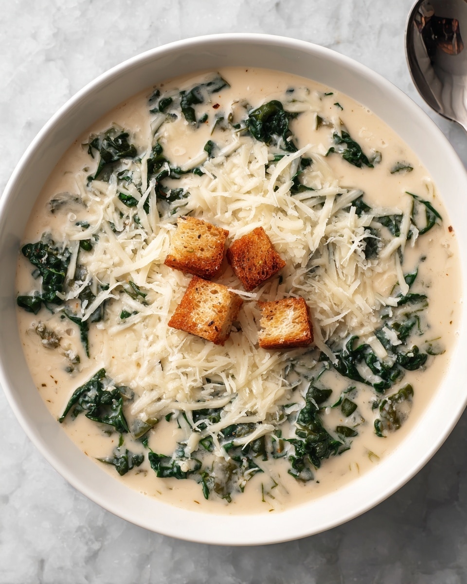 Creamy Roasted Garlic Soup Recipe - Recipe Image