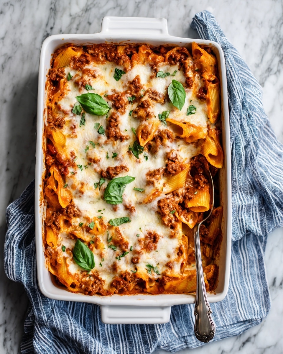 Easy Bow Tie Pasta Lasagna Recipe - Recipe Image