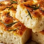 Rustic No-Knead Rosemary Garlic Bread Recipe