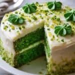 St. Patrick's Day Green Poke Cake Recipe