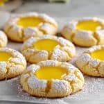 Lemon Curd Thumbprint Cookies Recipe