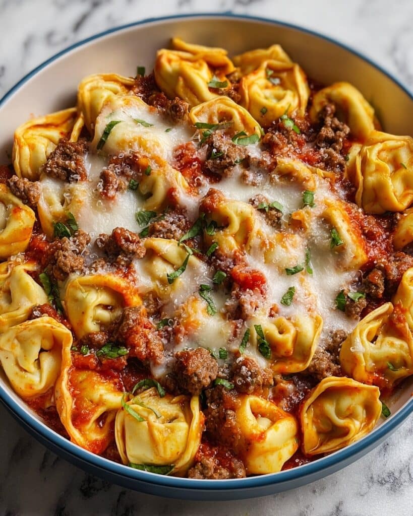 Meat Lovers Pizza Tortellini Recipe