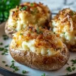 French Onion Twice Baked Potatoes Recipe