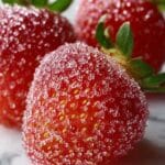 Rock Candy Sugar-Coated Strawberries Recipe