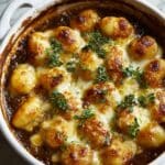 Baked French Onion Gnocchi Recipe