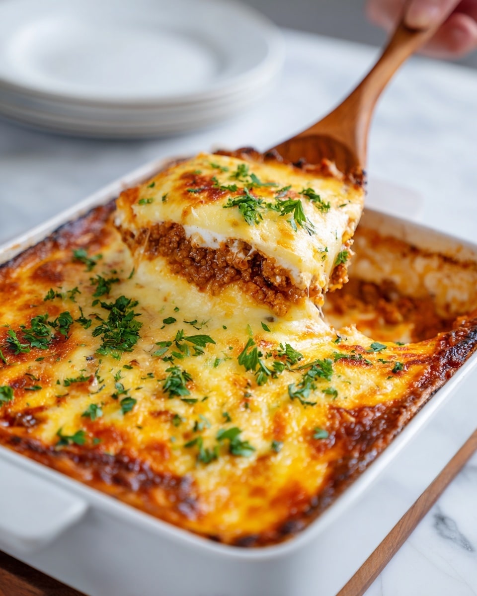 Keto Chicken Parmesan Casserole Recipe - Recipe Image