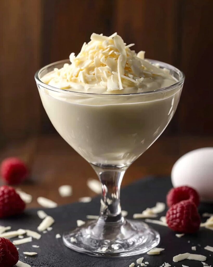 White Chocolate Mousse Recipe