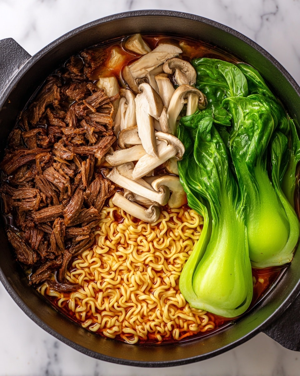 Slow Cooker Curry Ramen with Beef Recipe - Recipe Image