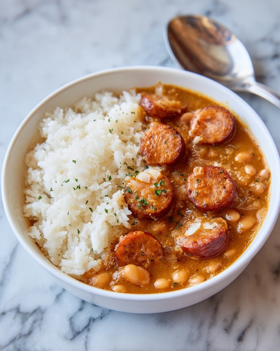 Rice, White Beans, and Sausage Recipe - Recipe Image