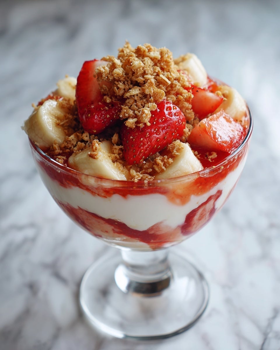 Strawberry Crunch Banana Pudding Recipe 6 Strawberry Crunch Banana Pudding Recipe - Recipe Image