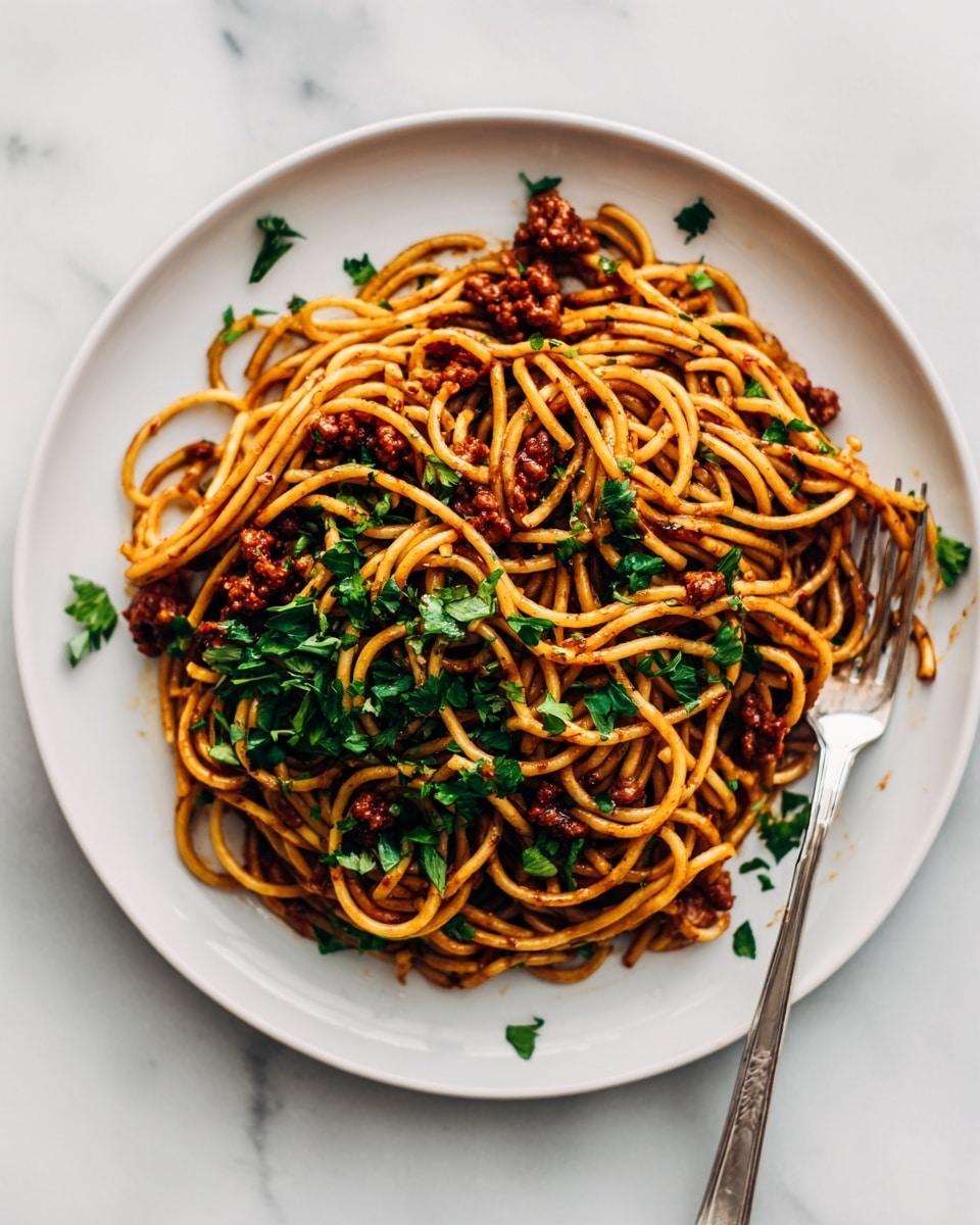 Spaghetti with Tuna and Capers Recipe - Recipe Image
