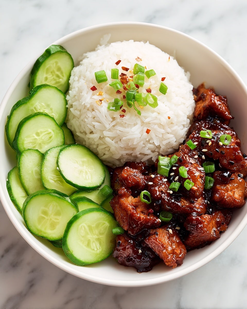 Sticky Honey Gochujang Chicken (Air Fried or Baked) Recipe - Recipe Image