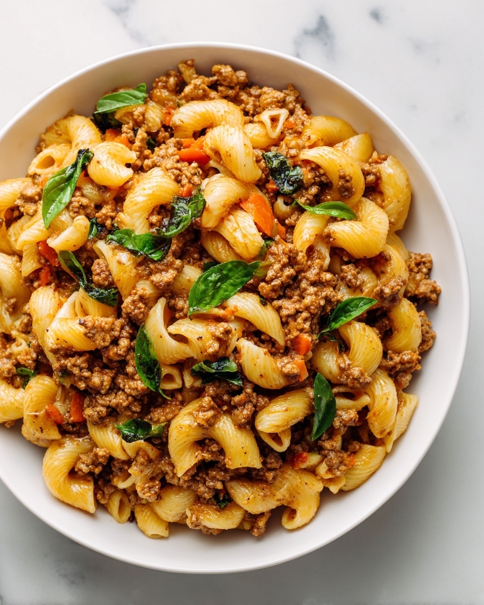 Cheeseburger Pasta Recipe - Recipe Image