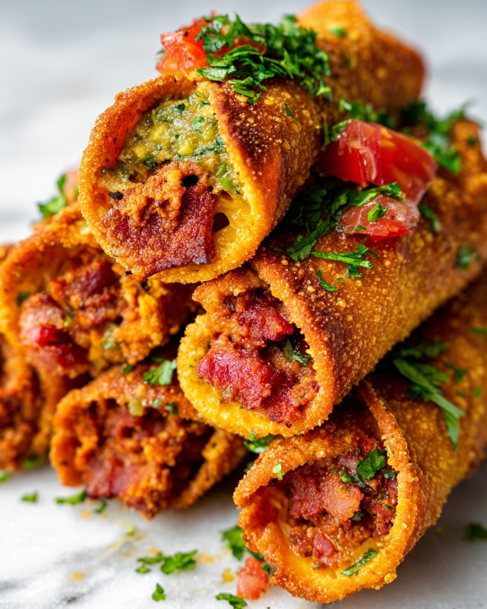 Crispy Jalapeño Popper Beef Taquitos Recipe 6 Crispy Jalapeño Popper Beef Taquitos Recipe - Recipe Image