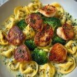 Garlic Parmesan Chicken Tortellini Recipe