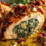Spinach and Cheese-Stuffed Chicken Breast Recipe