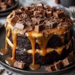Chocolate Caramel Dump Cake Recipe