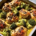 Creamy Chicken Broccoli Casserole with Cheddar and Ritz Cracker Topping Recipe