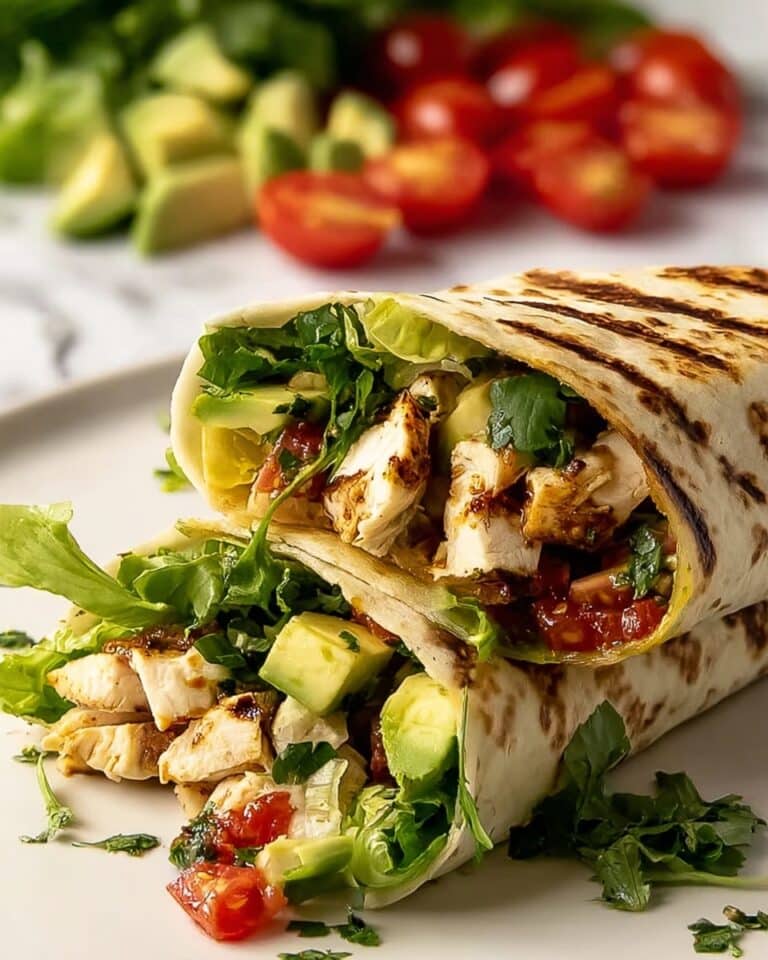 Chicken Avocado Wrap Recipe