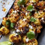 Mexican Street Style Grilled Cauliflower Recipe