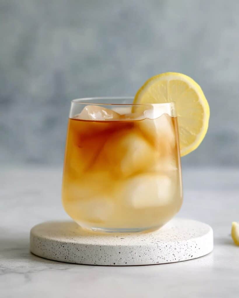 Lemon Vanilla Black Tea Iced Tea Recipe