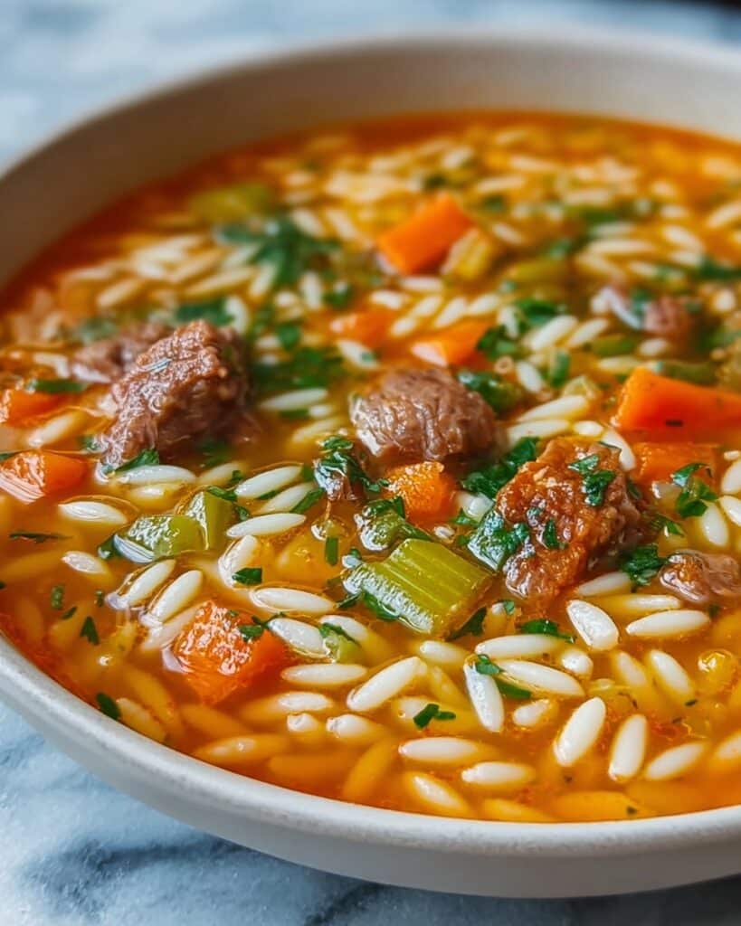 Marry Me Sausage Orzo Soup Recipe