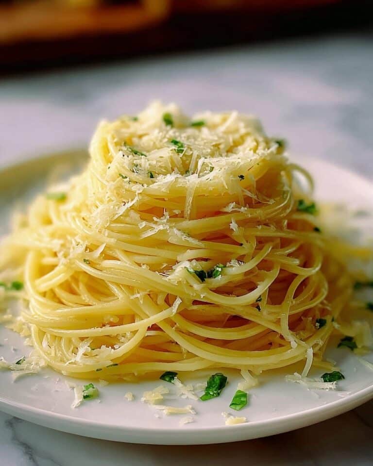 Easy Butter Garlic Spaghetti Recipe