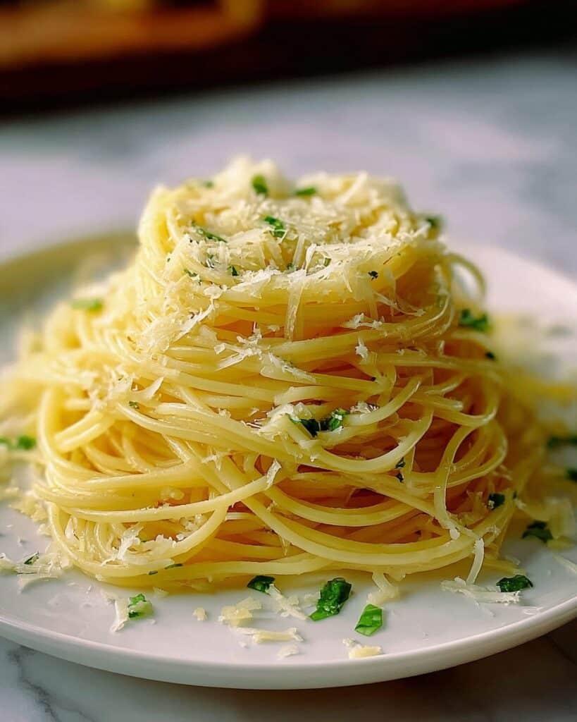 Easy Butter Garlic Spaghetti Recipe