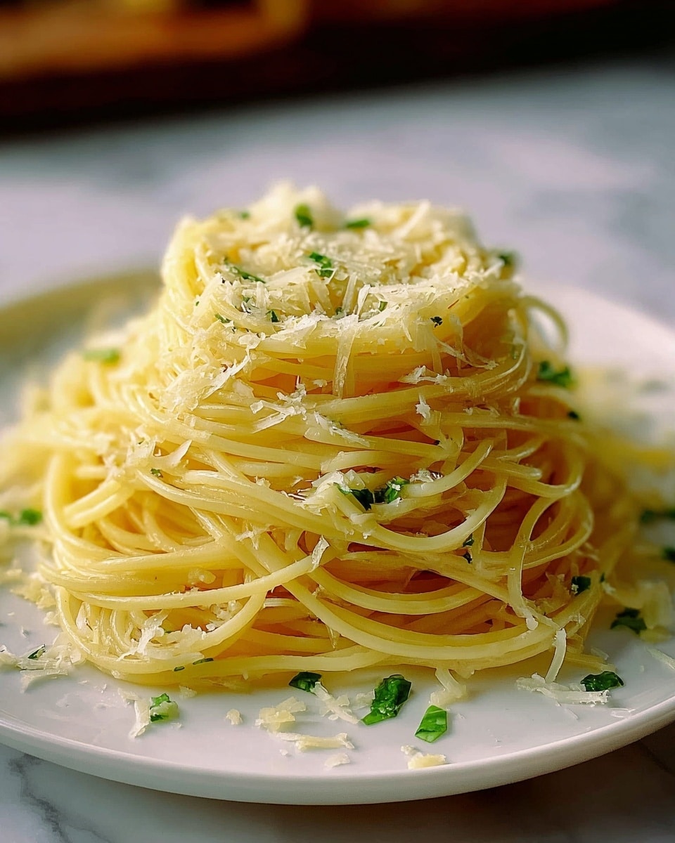 Easy Butter Garlic Spaghetti Recipe