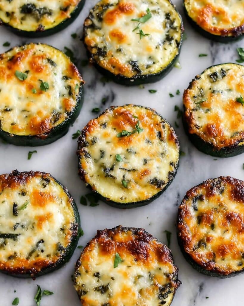 Baked Parmesan Zucchini Recipe