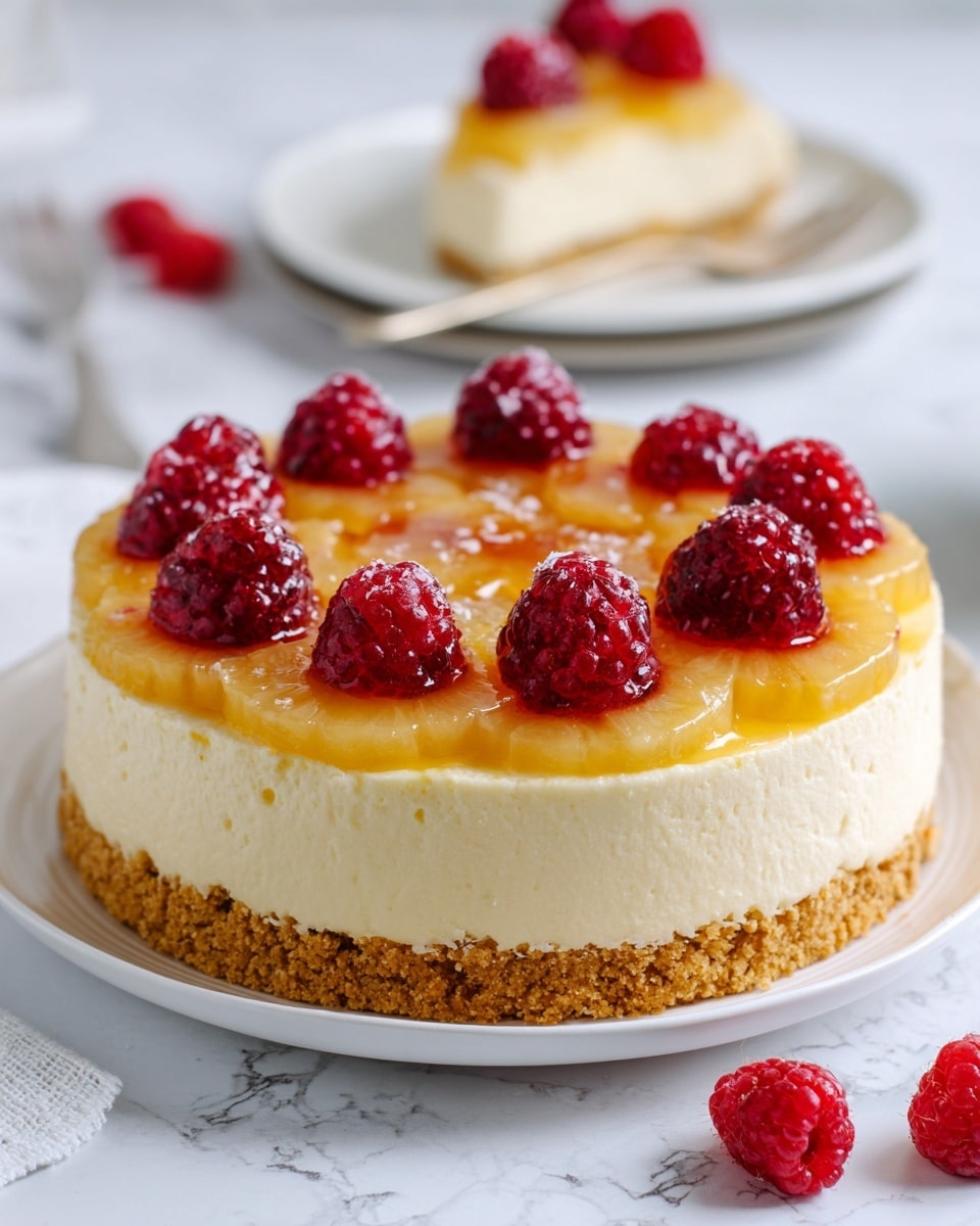 Pineapple Upside-Down Cheesecake Cake Recipe