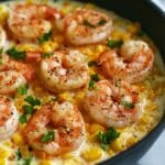 Shrimp and Creamed Corn Skillet Recipe