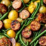 Air Fryer Sausage with Vegetables Recipe