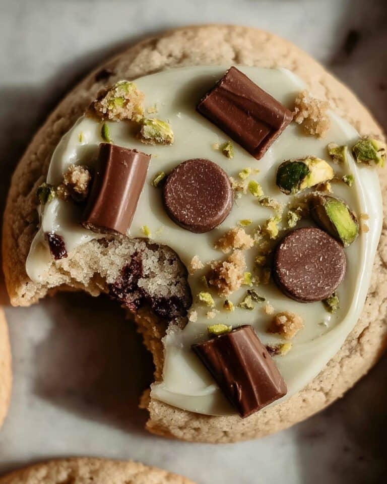 Pistachio Cream Chocolate Chip Cookies Recipe