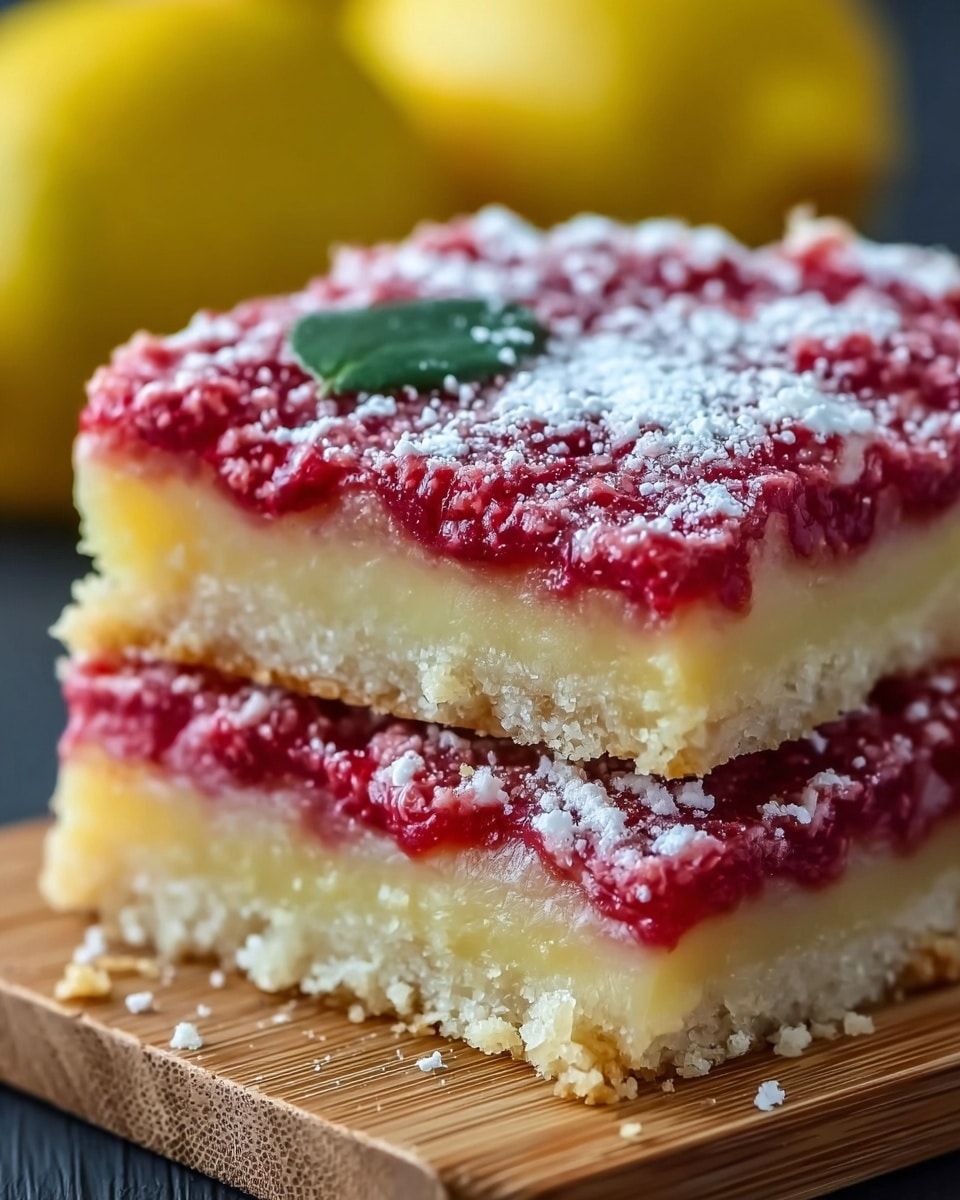 Raspberry Lemon Bars Recipe