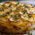 Golden Potato and Balsamic Thyme Torte Recipe