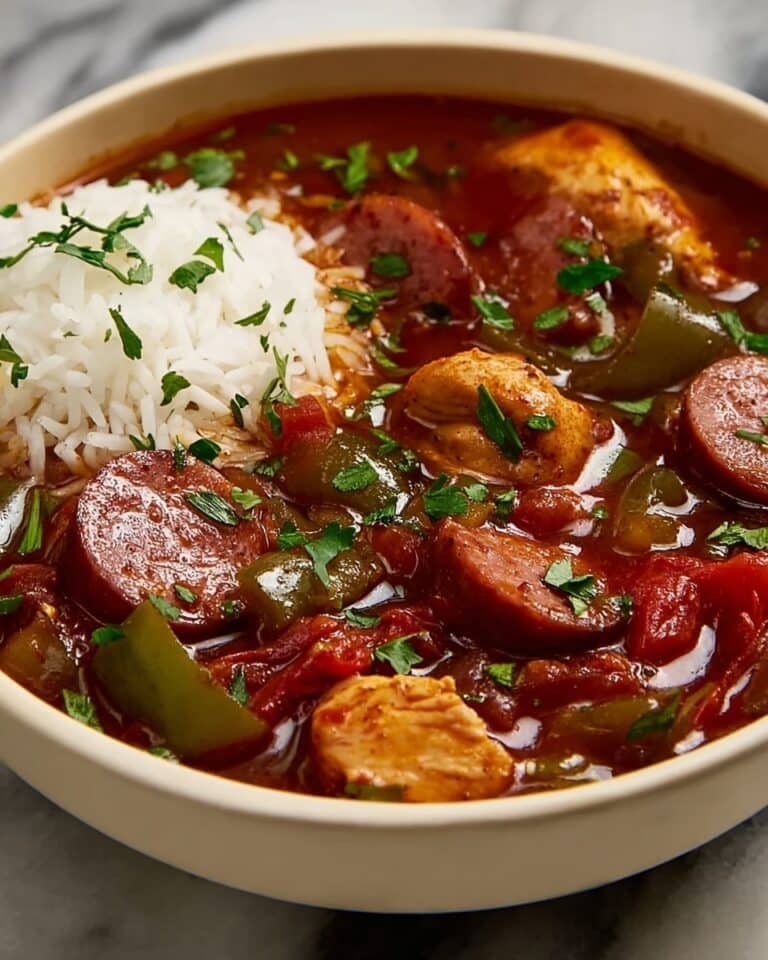 Cajun Chicken and Sausage Gumbo Recipe