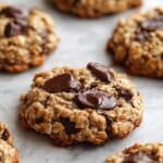 Healthy No-Sugar, No-Flour Cookies with Bananas, Oats, and Dark Chocolate Recipe