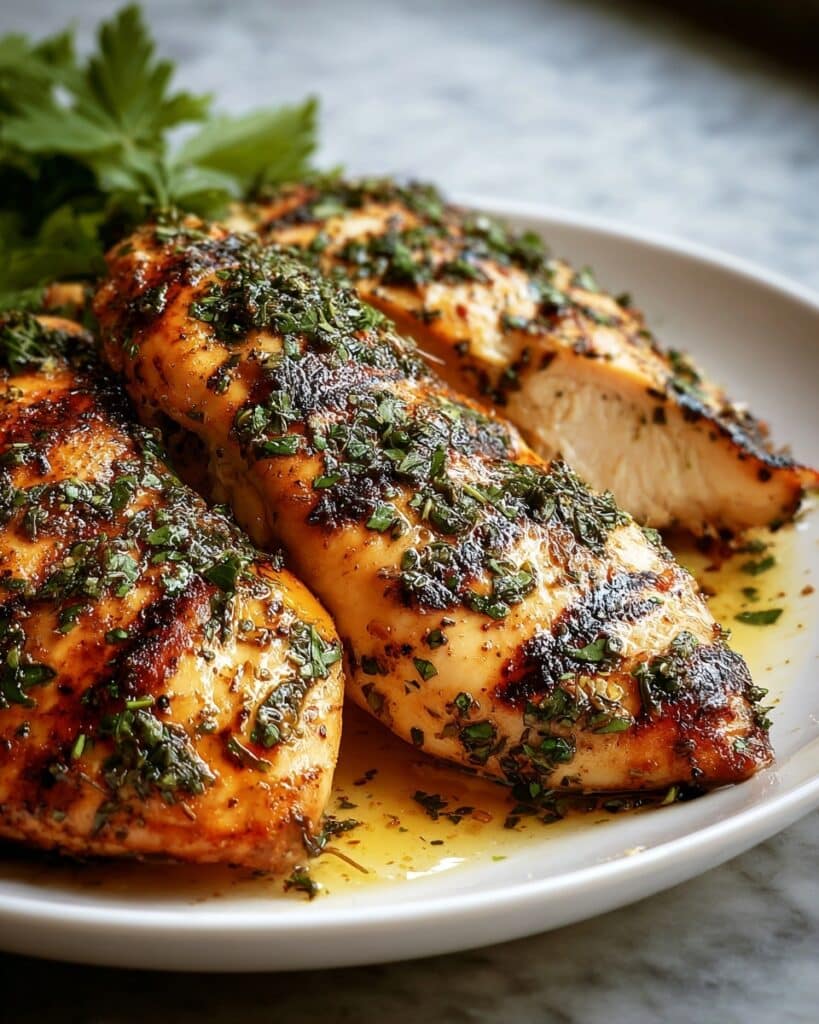 Herb Crusted Grilled Chicken Recipe