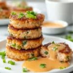 Asian-Style Tuna Cakes with Spicy Mayo Recipe