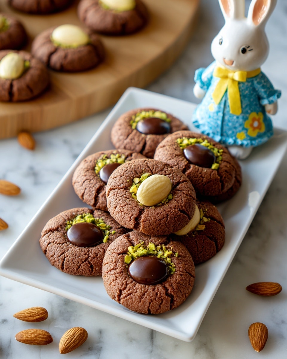Rich Chocolate Cookies with Glossy Ganache Glaze Recipe - Recipe Image