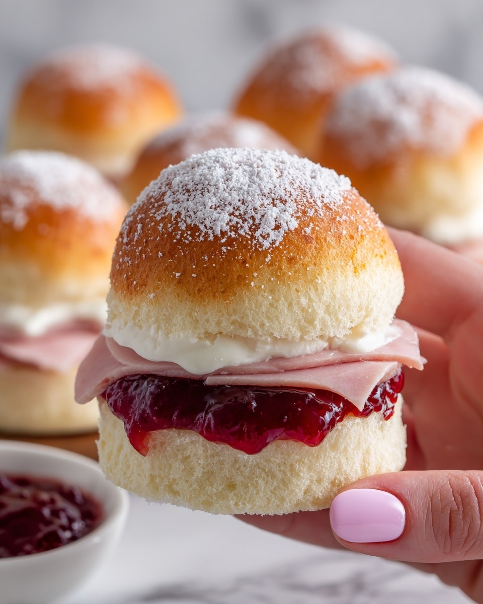 Monte Cristo Sliders Recipe - Recipe Image