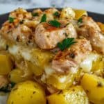 Garlic Parmesan Chicken and Potatoes Recipe