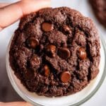 Chewy Double Chocolate Chip Cookies Recipe