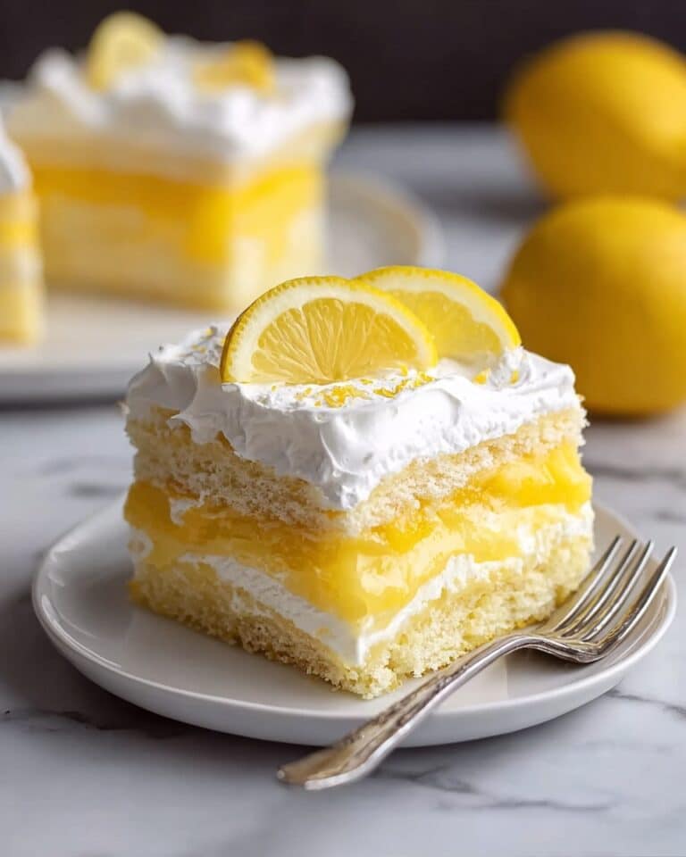 Lemon Lush Cake Recipe