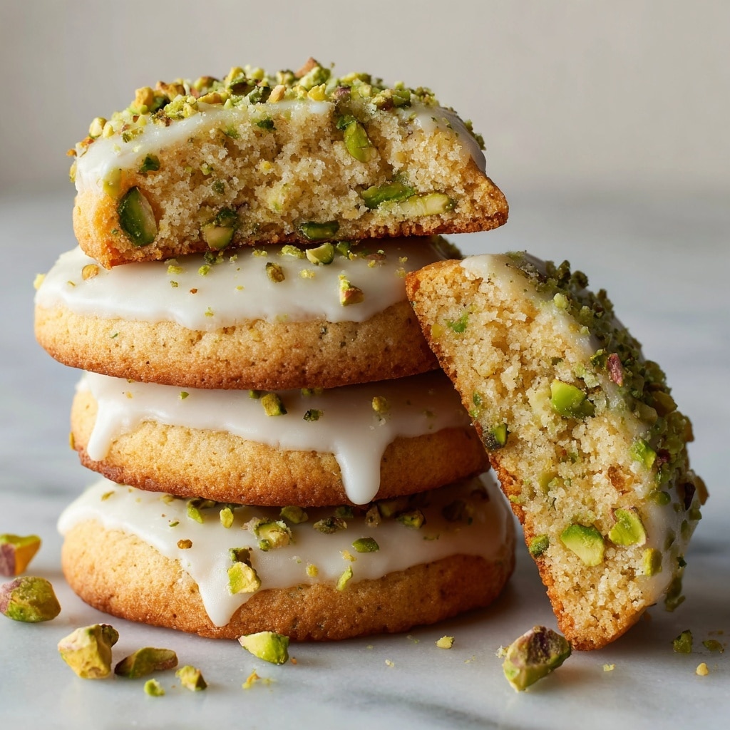 Creamy Pistachio White Chocolate Cookies – Easy Dessert Recipe - Recipe Image