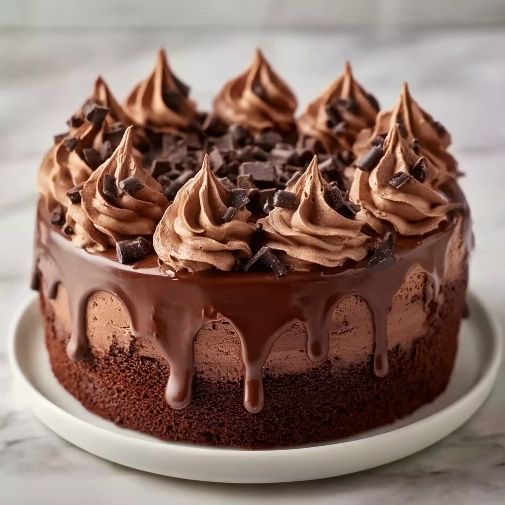 Espresso Infused Mocha Poke Cake Recipe