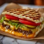 Air Fryer Cheeseburger Wraps Recipe