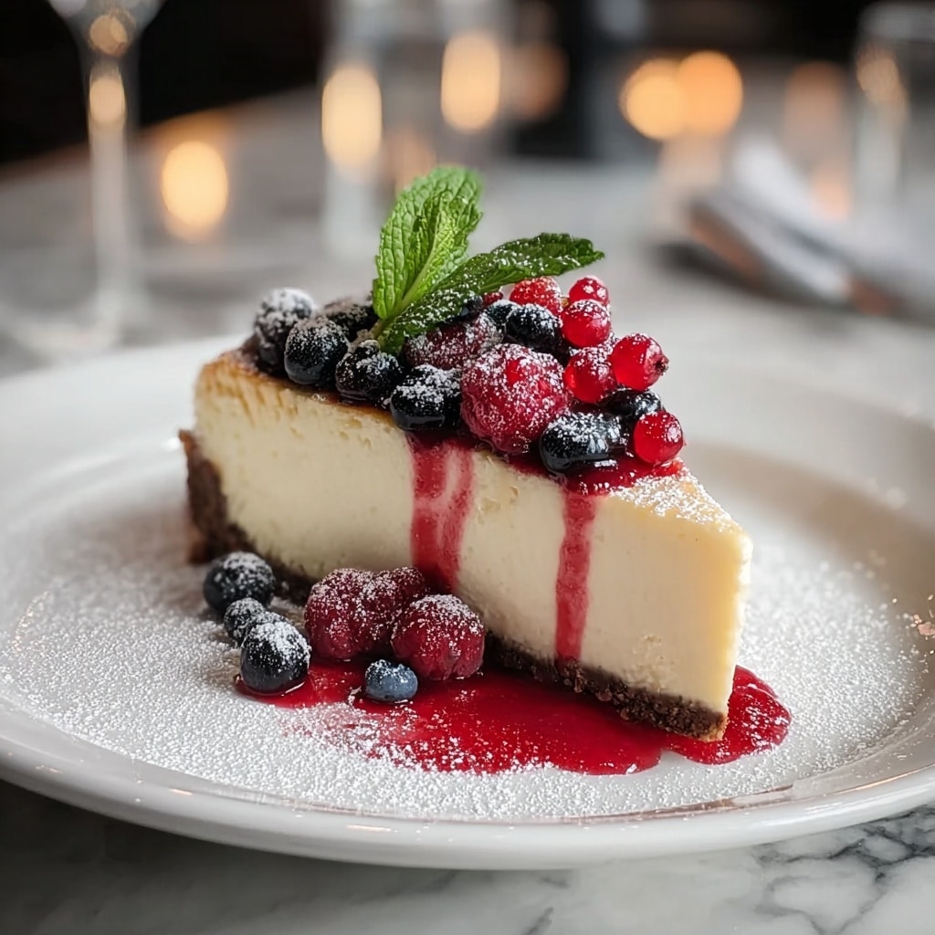 Classic New York Cheesecake: The Ultimate Creamy Delight Recipe