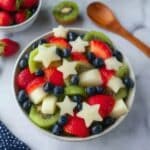 4th of July Patriotic Fruit Salad Recipe